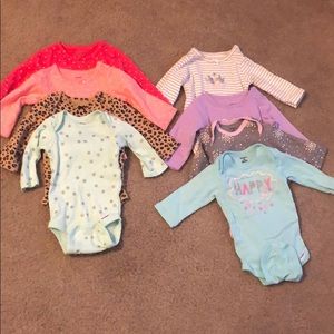 ❤️Gerbers & carters baby girls clothes